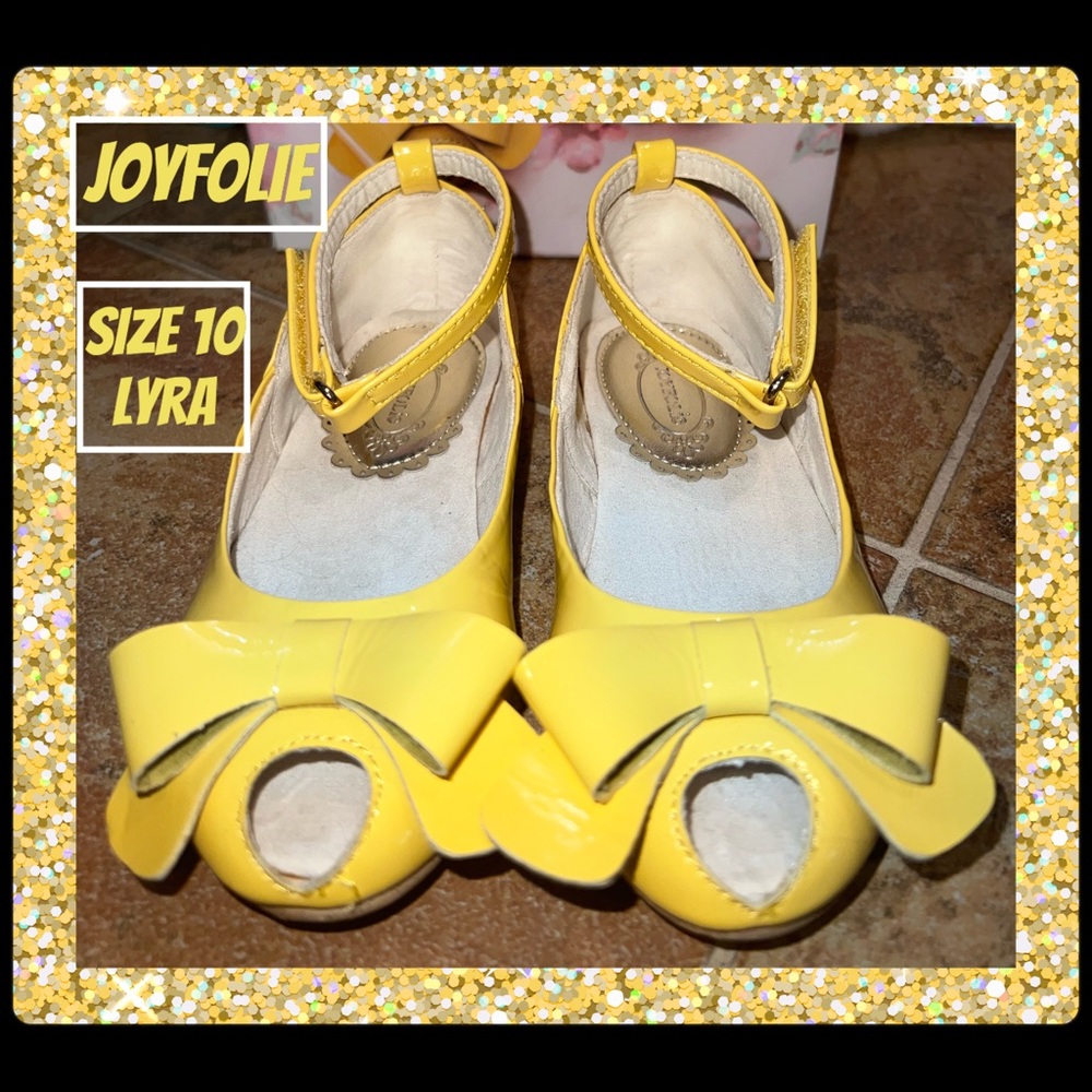 Joyfolie Lyra in Yellow Size 10